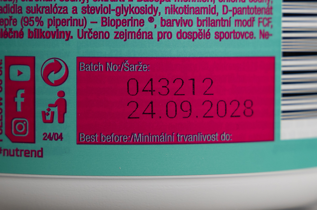 Ukázky značení tiskárnami od TS Electronics Zlín, s.r.o.