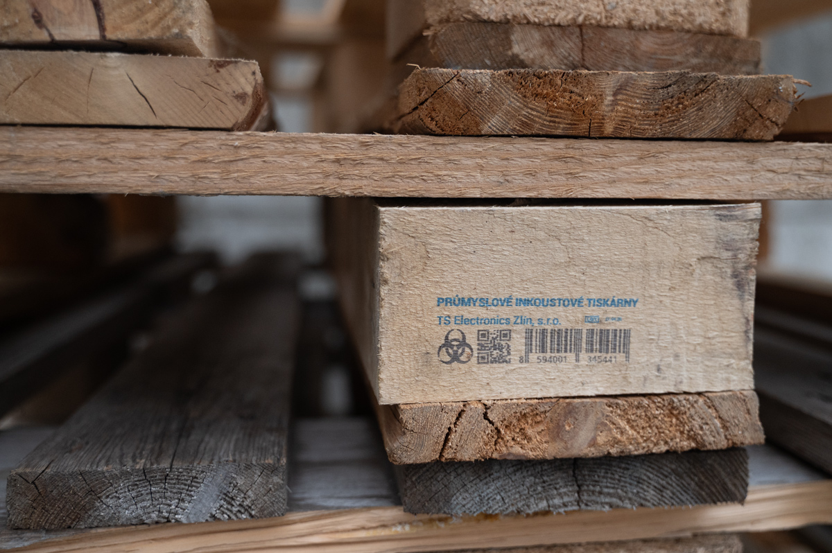 Ukázky značení tiskárnami od TS Electronics Zlín, s.r.o.