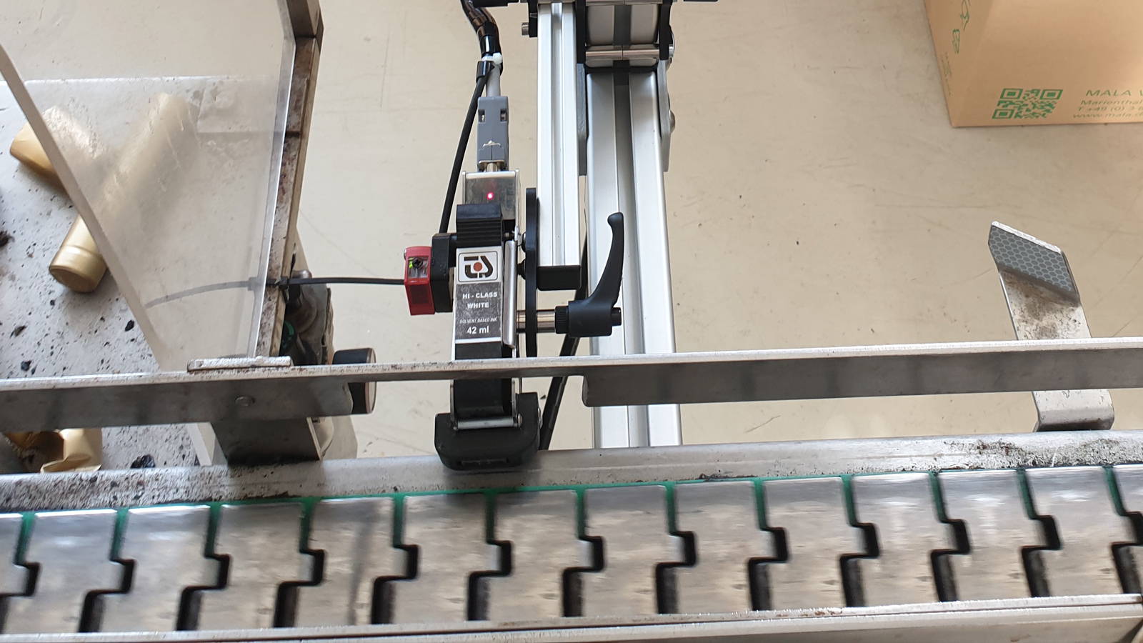 Značení a kódování produktů HP cartridgovými tiskárnami od TS Electronis Zlín, s.r.o.