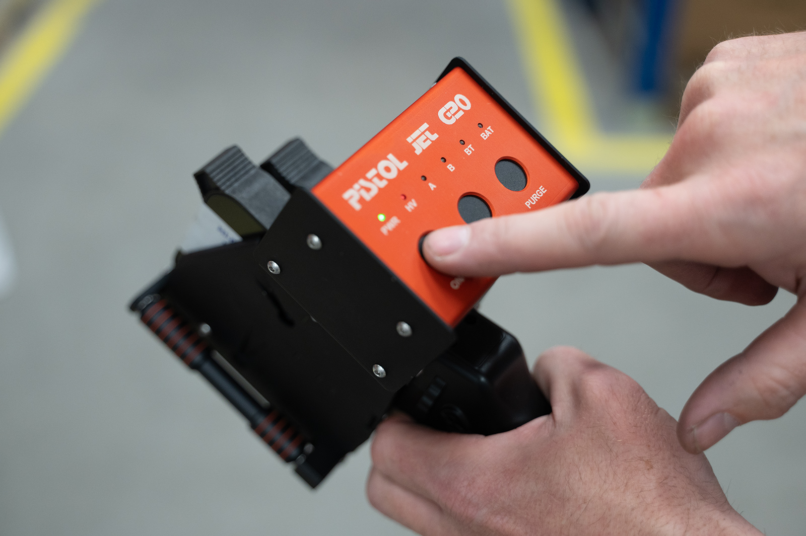 Mobilní značení s ruční tiskárnou PISTOL JET od TS Electronis Zlín, s.r.o.